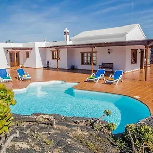  Villa Casa Lola Lanzarote Piscina Climatizada Y Wifi Free Spain